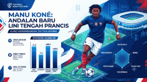 Statistik Manu Koné Terbaru, Andalan Baru Lini Tengah Prancis
